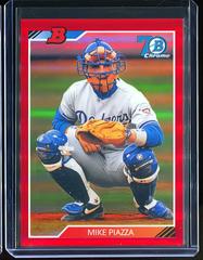 Mike Piazza [Red] Baseball Cards 2017 Bowman 1992 Chrome Prices