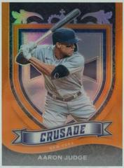 Aaron Judge [Neon Orange] #13 Baseball Cards 2021 Panini Chronicles Crusade Prices