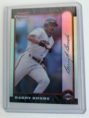 Barry Bonds [Refractor] Baseball Cards 1999 Bowman Chrome Prices