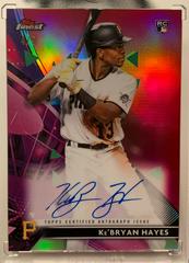 Ke'Bryan Hayes [Red Refractor] #FA-KHA Baseball Cards 2021 Topps Finest Autographs Prices