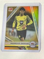 Mahmoud Dahoud [Gold] Soccer Cards 2021 Topps Finest Bundesliga Touch Prices