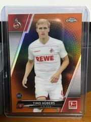 Timo Hubers [Orange Refractor] #13 Soccer Cards 2021 Topps Chrome Bundesliga Prices