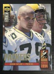 Aaron Taylor [Silver] #7 Football Cards 1994 Collector's Choice Prices