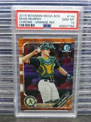 Sean Murphy [Orange Refractor] #144 Baseball Cards 2019 Bowman Mega Box Chrome Prices