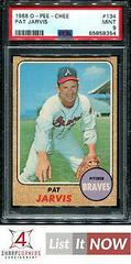 Pat Jarvis #134 Baseball Cards 1968 O Pee Chee Prices