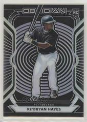 Ke'Bryan Hayes [Electric Etch Purple] #5 Baseball Cards 2021 Panini Chronicles Obsidian Prices