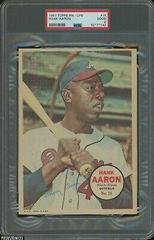 Hank Aaron #15 Baseball Cards 1967 Topps Pin Ups Prices