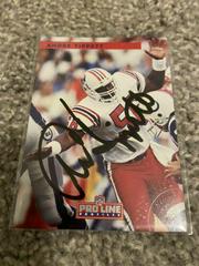 Andre Tippett #418 Football Cards 1992 Pro Line Profiles Autographs Prices