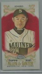 Ichiro [Mini Red Refractor] #23 Baseball Cards 2021 Topps Allen & Ginter Chrome Prices