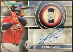 Ozzie Albies #APA-OZ Baseball Cards 2024 Topps Tribute Patch Autograph Prices