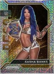Sasha Banks [Mojo Prizm] Wrestling Cards 2022 Panini Prizm WWE Gold Prices