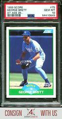 George Brett [At Age 35] #75 Baseball Cards 1989 Score Prices