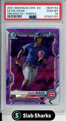 Kevin Made [Purple] #BCP-153 Baseball Cards 2021 Bowman Chrome Sapphire Prospects Prices
