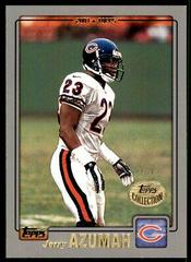Jerry Azumah #306 Football Cards 2001 Topps Prices