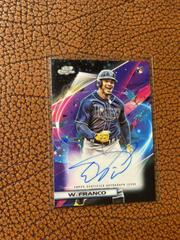 Wander Franco [Black Eclipse] #CCA-WF Baseball Cards 2022 Topps Cosmic Chrome Autographs Prices