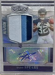 Tyjae Spears Football Cards 2023 Panini Plates and Patches Rookie Patch Autographs Prices