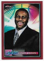 Randy Brown [Red Refractor] Basketball Cards 2021 Topps Finest Prices