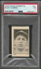 Bucky Harris Baseball Cards 1923 Maple Crispette Prices
