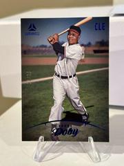 Larry Doby [Blue] #8 Baseball Cards 2023 Panini Chronicles Luminance Prices