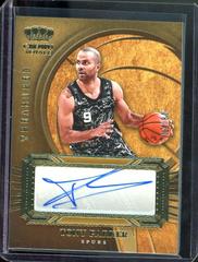 Tony Parker [Gold] #13 Basketball Cards 2023 Panini Crown Royale Treasured Autograph Prices