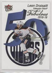 Leon Draisaitl #FF-1 Hockey Cards 2021 Ultra Fabulous 50's Prices