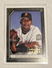 Pedro Martinez [Printer Proof] #3 Baseball Cards 2021 Topps Gallery Prices