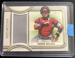 Yadier Molina #DJR-YM Baseball Cards 2022 Topps Definitive Jumbo Relic Collection Prices