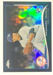 Masahiro Tanaka [Black Refractor] Baseball Cards 2014 Topps Chrome Update Prices