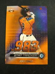Joey Bart [Orange Refractor] Baseball Cards 2019 Bowman Chrome Stat Tracker Prices