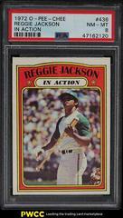 Reggie Jackson [In Action] #436 Baseball Cards 1972 O Pee Chee Prices