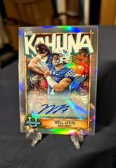 Will Levis [Autograph] #TBK-7 Football Cards 2022 Bowman Chrome University The Big Kahuna Prices