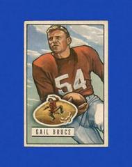 Gail Bruce #104 Football Cards 1951 Bowman Prices