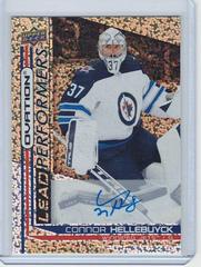 Connor Hellebuyck [Autograph] Hockey Cards 2021 Upper Deck Ovation Lead Performers Prices