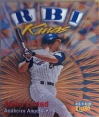 Darin Erstad #8RK Baseball Cards 1999 Ultra R.B.I. Kings Prices