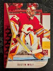 Dustin Wolf [Red] #RDT-8 Hockey Cards 2023 Upper Deck 1994-95 Rookie Die-Cuts Prices