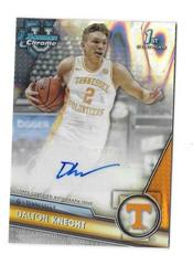 Dalton Knecht [Lava] #BCPA-DK Basketball Cards 2023 Bowman Chrome University Prospects Autographs Prices