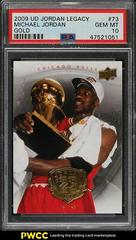 Michael Jordan Gold #73 Basketball Cards 2009 Upper Deck Jordan Legacy Prices