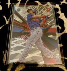 Francisco Lindor [Grid] Baseball Cards 2015 Topps High Tek Prices