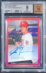Jordan Zimmermann [Autograph Red Refractor] #235 Baseball Cards 2009 Topps Chrome Prices