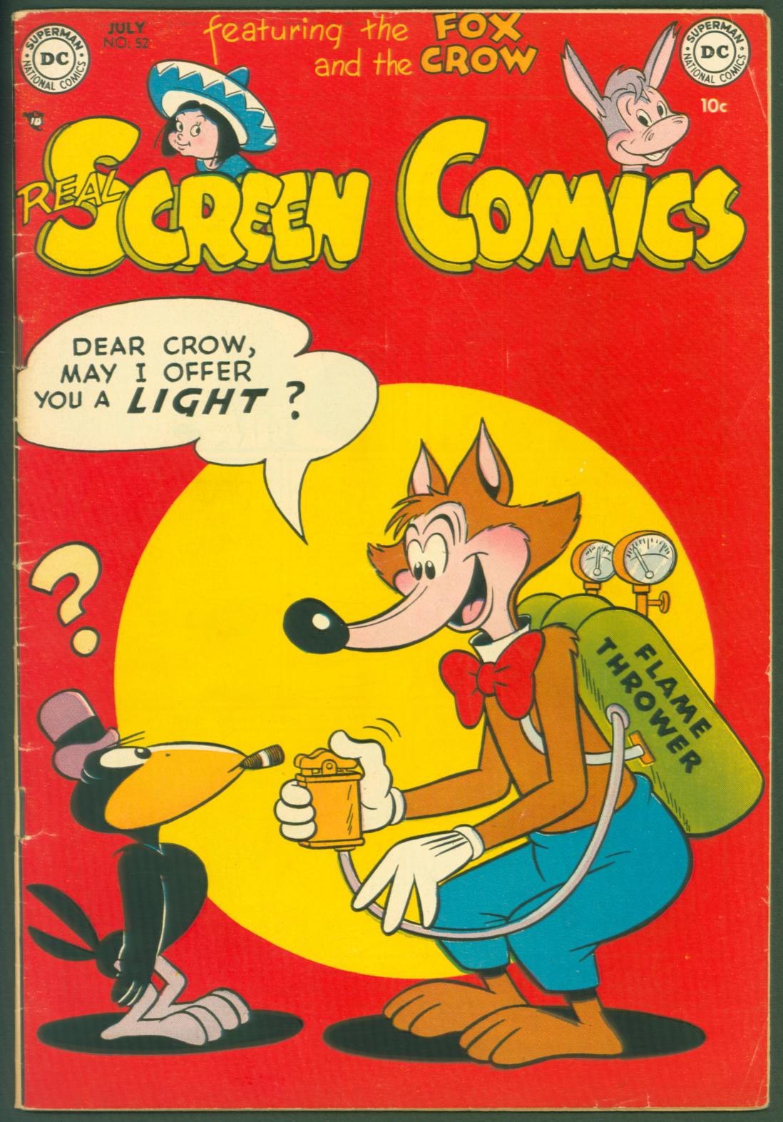 Real Screen Comics #52 (1952) Comic Books Real Screen Comics