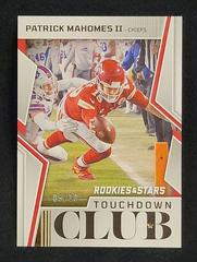 Patrick Mahomes II [Gold] Football Cards 2022 Panini Rookies & Stars Touchdown Club Prices
