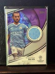 Bernardo Silva [Purple Foilboard] #TS-BS Soccer Cards 2023 Topps UEFA Club Superstar Relic Prices
