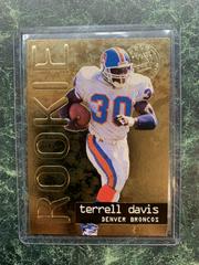 Terrell Davis [Gold Medallion] Football Cards 1995 Ultra Prices