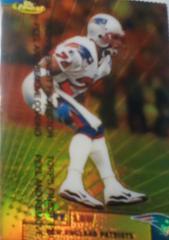 Ty Law [Gold Refractor] Football Cards 1999 Topps Finest Prices