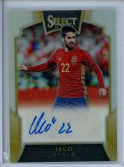Isco Soccer Cards 2016 Panini Select Signatures Prices