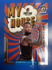 Damian Lillard #15 Basketball Cards 2021 Panini Donruss Optic My House Prices