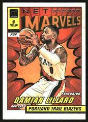 Damian Lillard Basketball Cards 2021 Panini Donruss Net Marvels Prices
