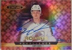 Sampo Ranta [Autograph Red] #RE-8 Hockey Cards 2021 Upper Deck Stature Rookie Excellence Prices