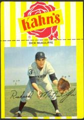 Dick McAuliffe Baseball Cards 1968 Kahn's Wieners Prices