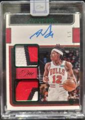 Ayo Dosunmu [Green] #RA-ADM Basketball Cards 2021 Panini One and One Rookie Autographs Prices